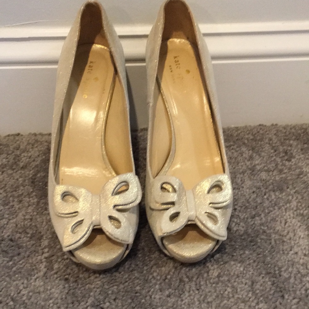 Kate Spade peep toe heel..... beautiful and so fun